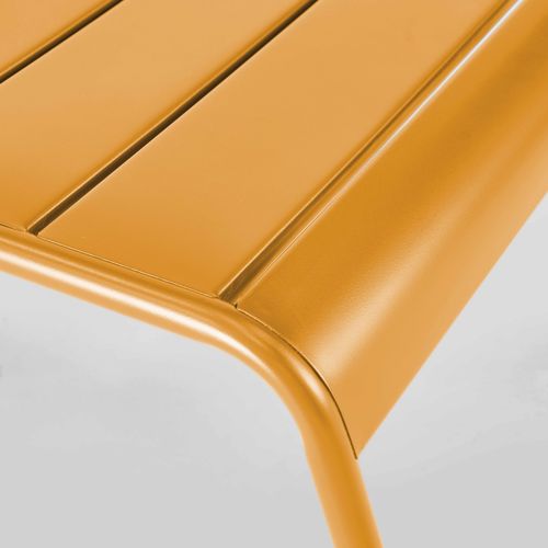 Repose Pied En Métal Jaune Palavas