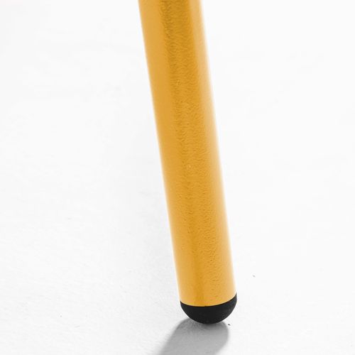 Fauteuil De Jardin Bas En Métal Jaune Palavas