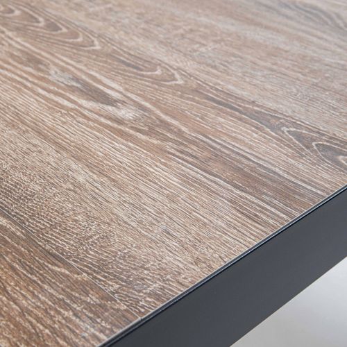 Table De Jardin En Aluminium Et Céramique