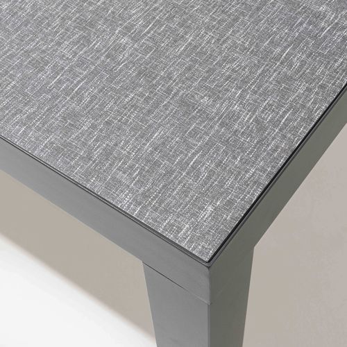 Table De Jardin 10 Places En Aluminium Céramique Gris
