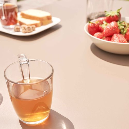 Table De Jardin En Acier Taupe Palavas