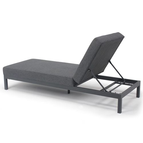 Bain De Soleil En Aluminium Gris