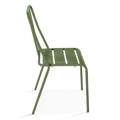 Chaise De Jardin En Métal Vert Cactus