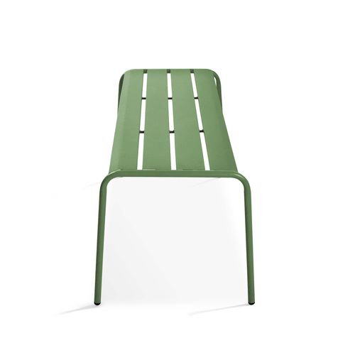 Banc Intérieur En Métal, Palavas Vert - Palavas