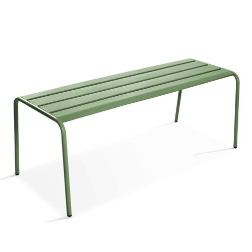 Banc Intérieur En Métal, Palavas Vert - Palavas