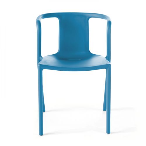 Lot De 4 Chaises Plastique Bleu