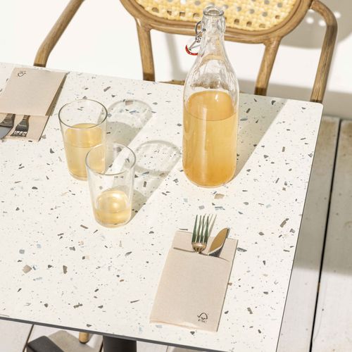 Plateau De Table Inclinable 60 Cm En Hpl, Opera Blanc - Opéra