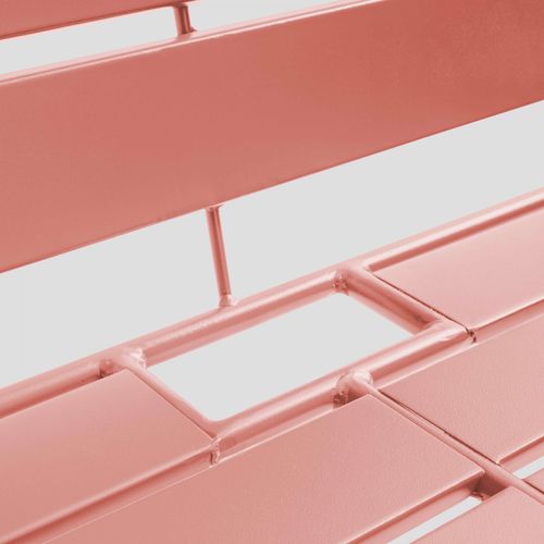 Canapé De Jardin En Métal Argile Palavas