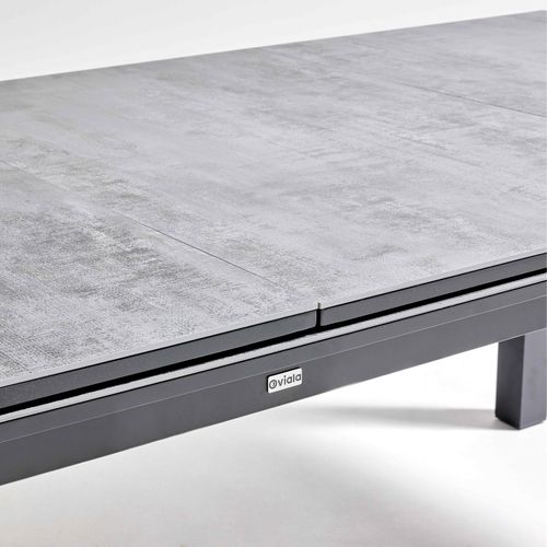 Table De Jardin Rectangulaire Extensible Béton