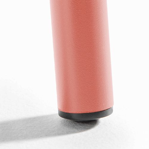 Ensemble Table De Jardin Ronde Et 6 Fauteuils Acier Argile Palavas