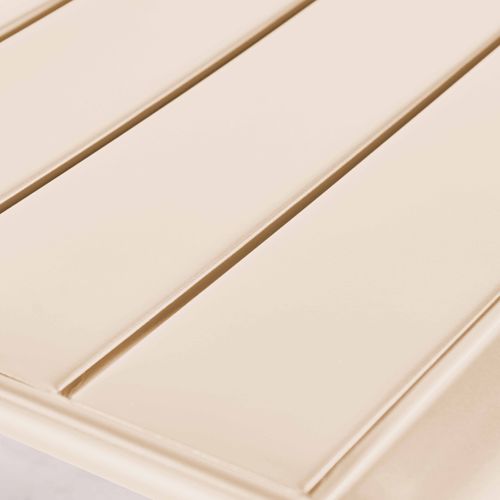 Lot De 2 Fauteuils Relax Avec Repose-pieds En Métal Ivoire Palavas