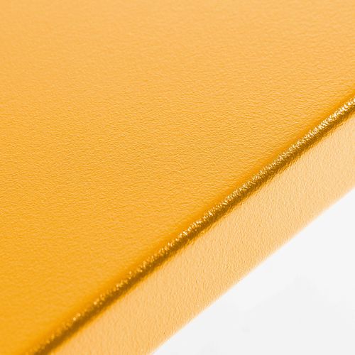 Ensemble Table De Jardin Et 8 Chaises Bistrot En Acier Jaune Palavas