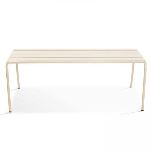 Banc Intérieur En Métal, Palavas Beige - Palavas