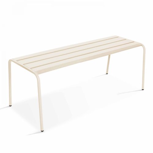 Banc Intérieur En Métal, Palavas Beige - Palavas
