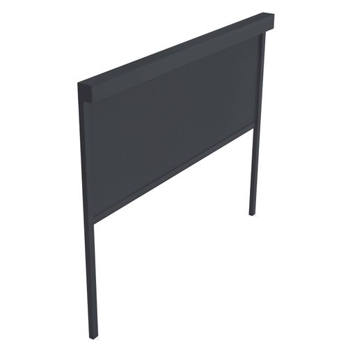 Pergola Bioclimatique Adossée 3x4 M En Bois Avec 1 Store Sapri