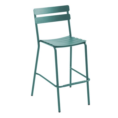 Chaise Haute De Terrasse Vert Foncé