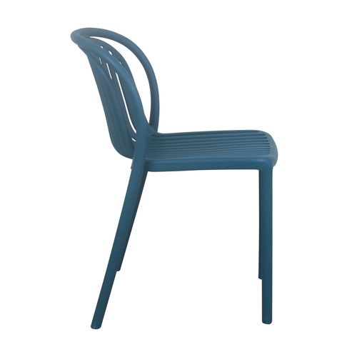 Chaise De Terrasse Bleu Canard