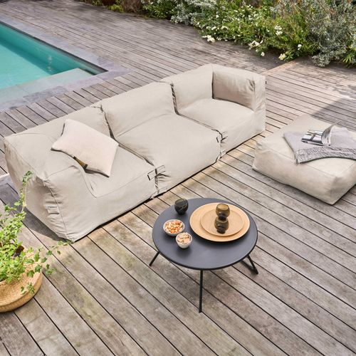 Canapé D'angle Modulable 4 Places Sable - Mixi