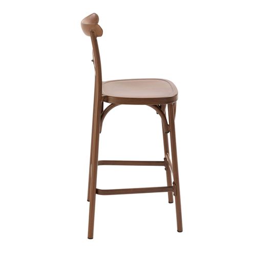 Chaise Haute De Terrasse Bois En Aluminium