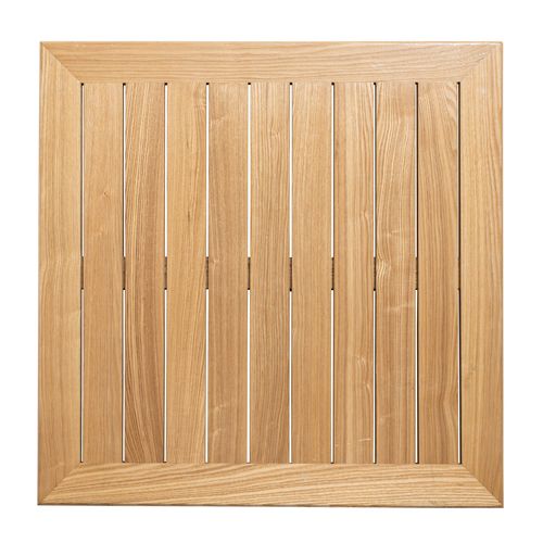 Plateau De Table Carré 70 X 70 Cm En Bois Newport Newport