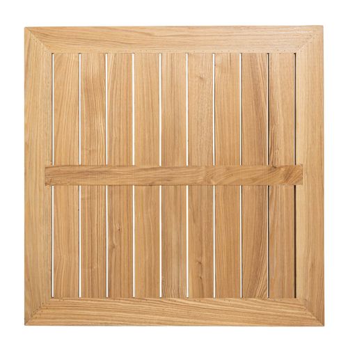 Plateau De Table Carré 70 X 70 Cm En Bois Newport Newport