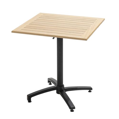 Plateau De Table Carré 70 X 70 Cm En Bois Newport Newport