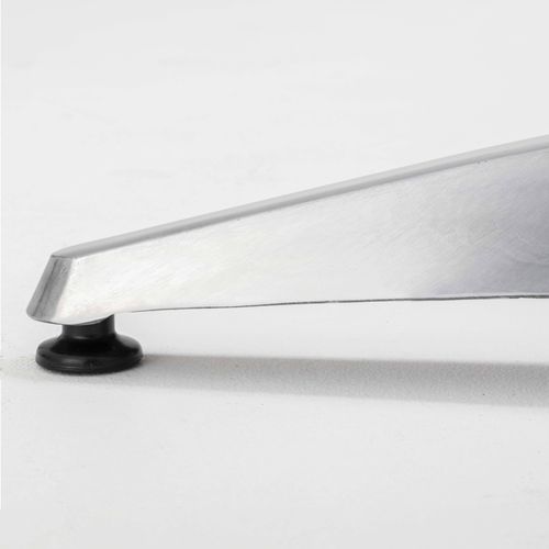 Pied De Table Gris En Aluminium 72 Cm Bradford Bradford