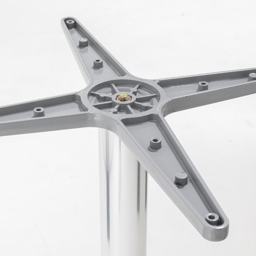 Pied De Table Gris En Aluminium 72 Cm Bradford Bradford