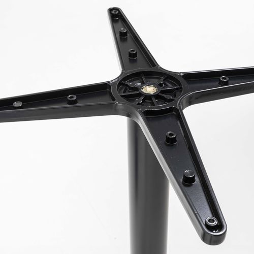 Pied De Table Noir En Aluminium 72 Cm Bradford Bradford