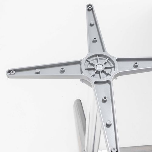 Pied De Table Avec Système Inclinable 72 Cm En Aluminium Gris Derby