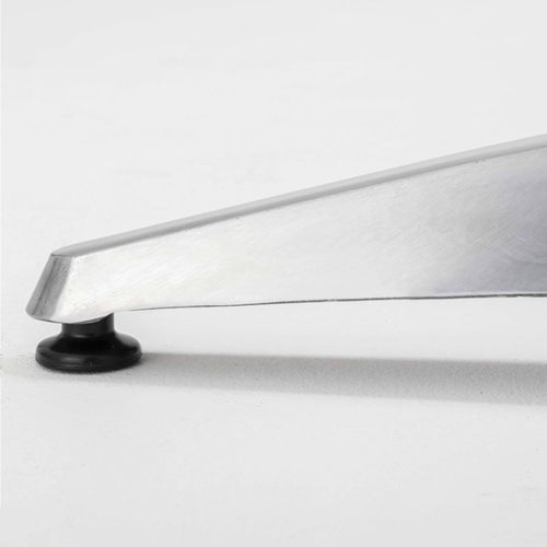 Pied De Table Avec Système Inclinable 72 Cm En Aluminium Gris Derby