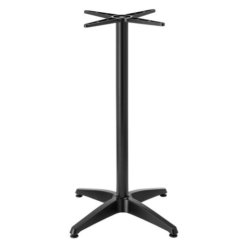 Pied De Table Ajustable 72/110 Cm En Aluminium Noir Cork
