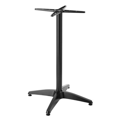 Pied De Table Ajustable 72/110 Cm En Aluminium Noir Cork