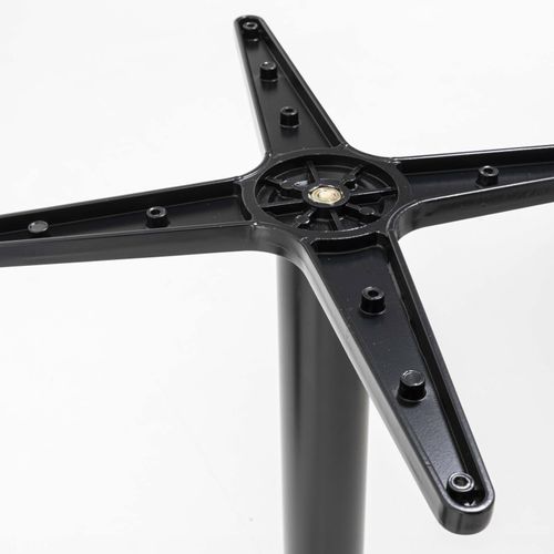 Pied De Table Ajustable 72/110 Cm En Aluminium Noir Cork