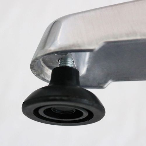 Table De Terrasse Inclinable Ronde En Aluminium