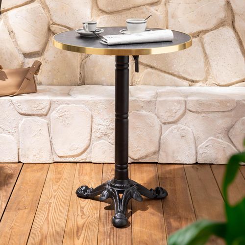 Pied De Table Avec Système Inclinable 72 Cm En Fonte Versailles Versailles