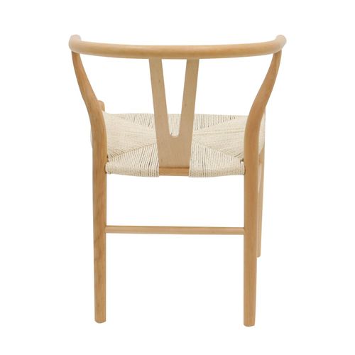 Lot De 2 Chaises Style Scandinave En Bois Massif
