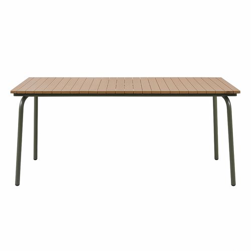 Table De Jardin Rectangulaire 160 X 90 Cm En Acier