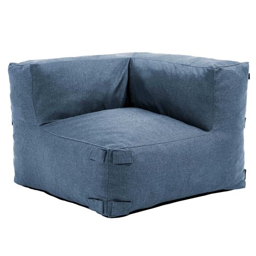 Fauteuil D'angle Pour Canapé Modulable Bleu Pacific Mixi
