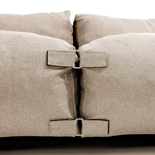 Méridienne Pour Salon De Jardin Modulable Beige Mixi