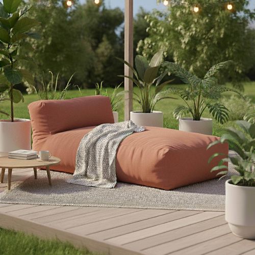 Méridienne Pour Salon De Jardin Modulable Terracotta Mixi
