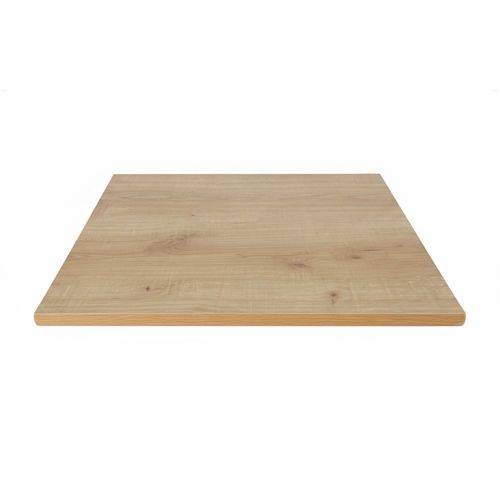 Plateau De Table Carré Stratifié 60 X 60 Cm Bois Clair Haussmann