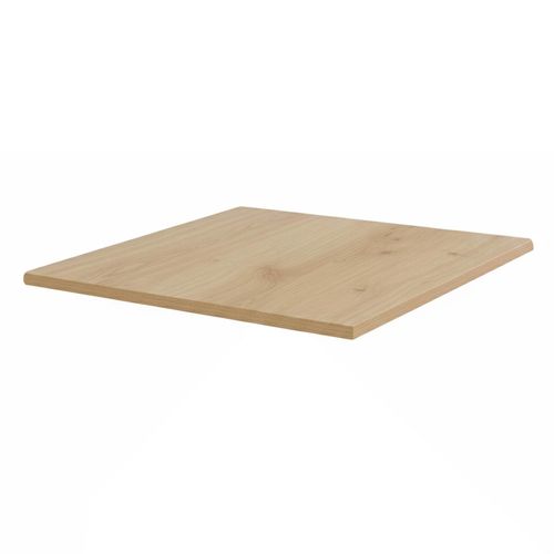 Plateau De Table Carré Stratifié 60 X 60 Cm Bois Clair Haussmann