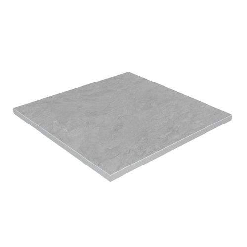 Plateau De Table Carré Stratifié 60 X 60 Cm Béton Ciré Haussmann
