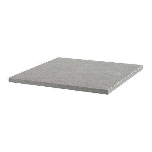 Plateau De Table Carré Stratifié 60 X 60 Cm Béton Ciré Haussmann