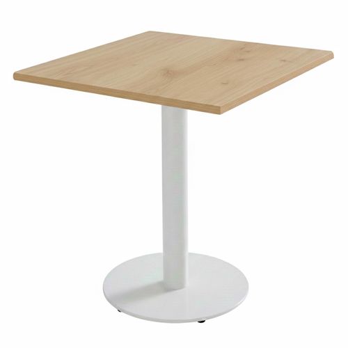 Plateau De Table Carré Stratifié 70 X 70 Cm Bois Clair Haussmann