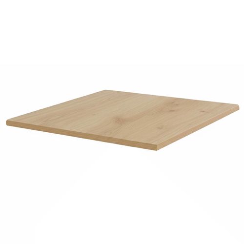 Plateau De Table Carré Stratifié 70 X 70 Cm Bois Clair Haussmann