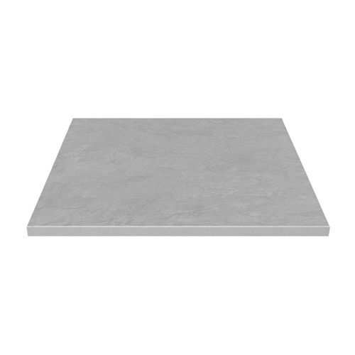 Plateau De Table Carré Stratifié 70 X 70 Cm Béton Ciré Haussmann