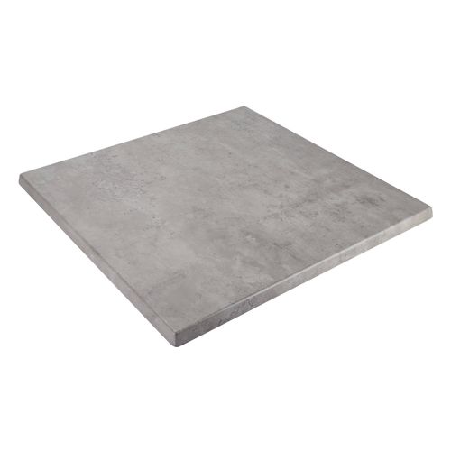 Plateau De Table Carré Stratifié 70 X 70 Cm, Haussmann Gris - Haussmann