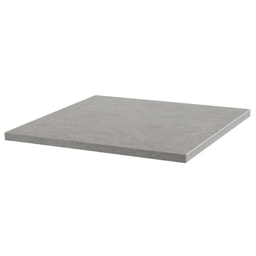 Plateau De Table Carré Stratifié 60 X 60 Cm Béton Ciré Rivoli